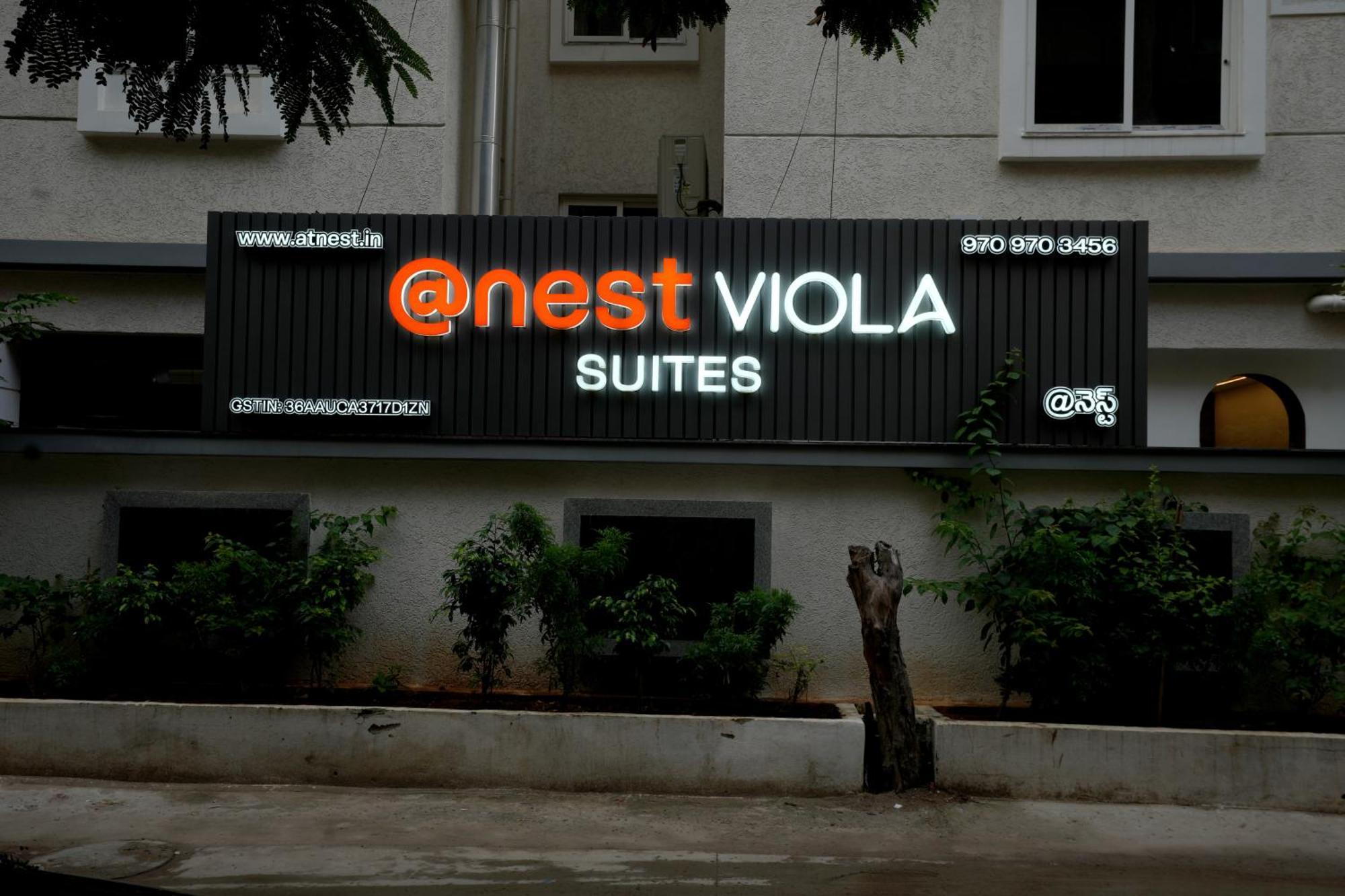 Viola Suites Hyderabad Eksteriør bilde